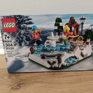 LEGO 40416 Limited Edition Ice Skating Rink NIB